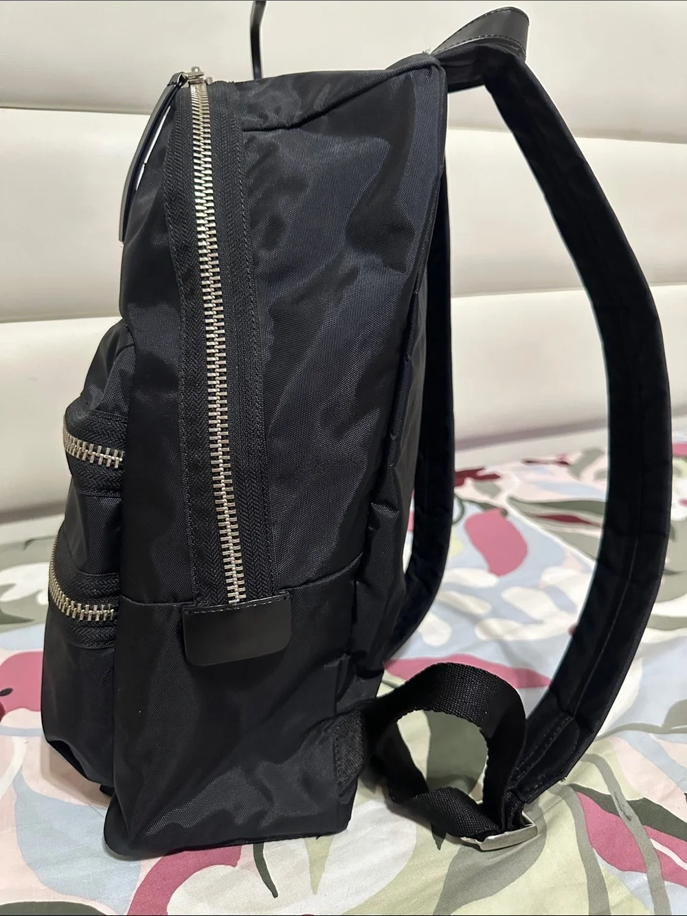 Marc Jacobs Black Nylon Backpack Unisex